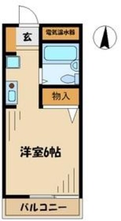 エーリフローレンスBの物件間取画像